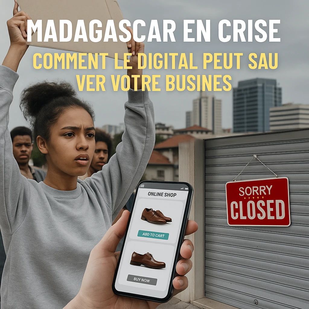Madagascar en crise : comment le digital peut sauver votre business